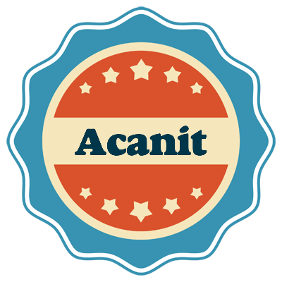 Acanit labels logo