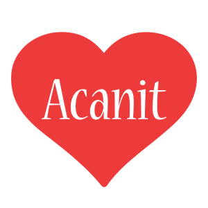 Acanit love logo