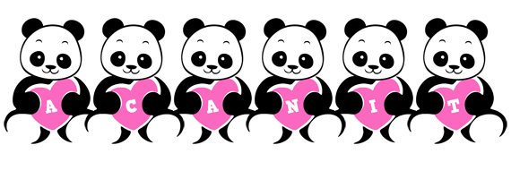 Acanit love-panda logo