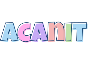 Acanit pastel logo