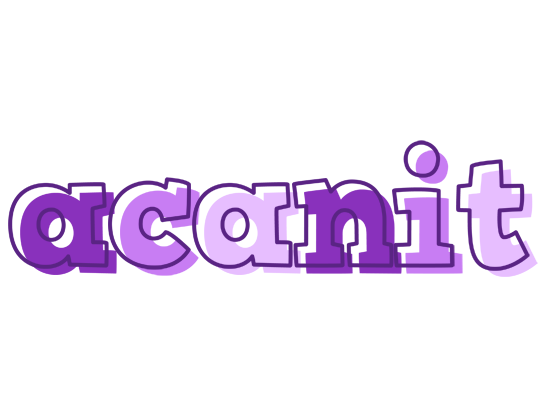 Acanit sensual logo