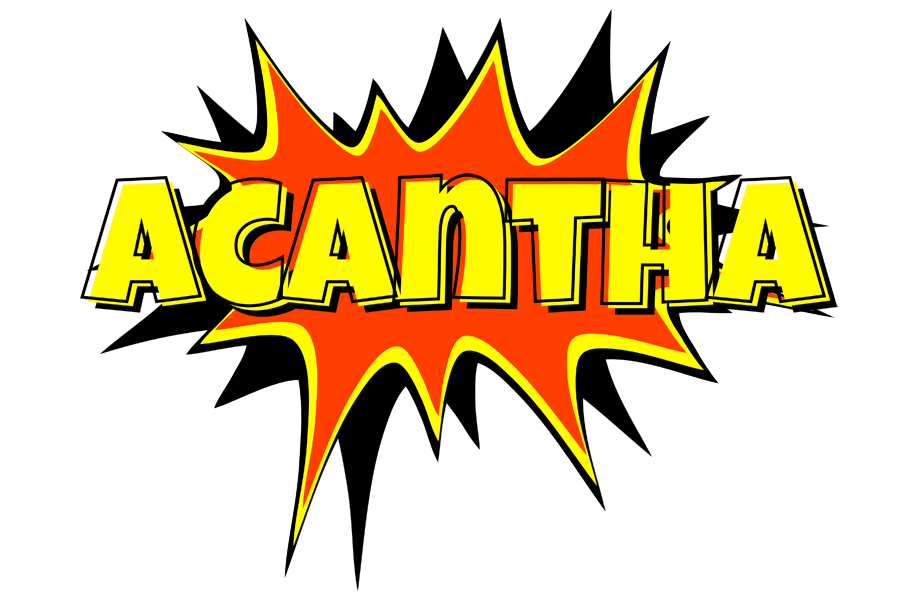 Acantha bazinga logo