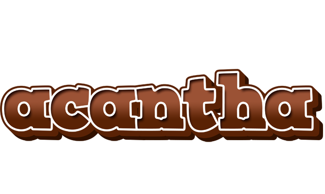 Acantha brownie logo