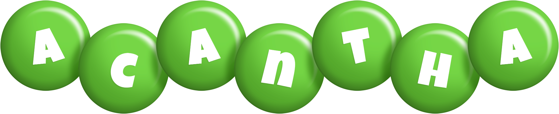 Acantha candy-green logo