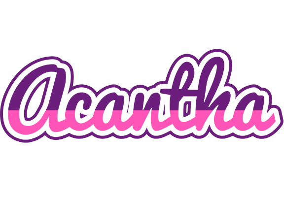 Acantha cheerful logo