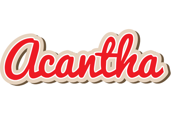Acantha chocolate logo
