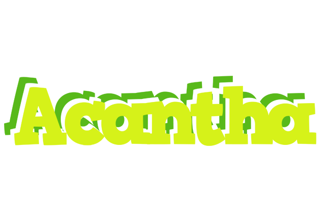 Acantha citrus logo