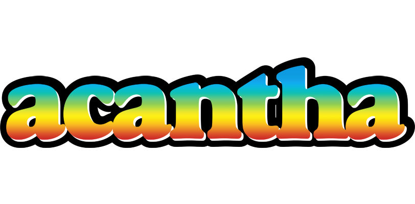 Acantha color logo