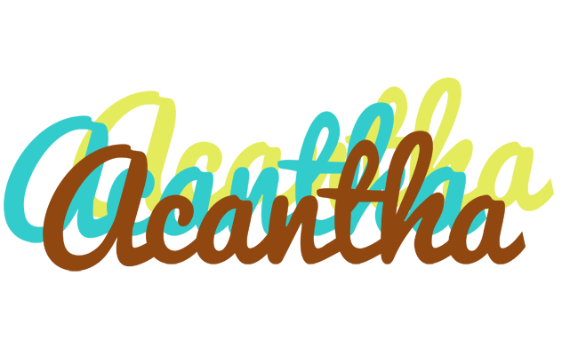 Acantha cupcake logo