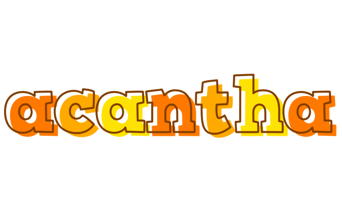 Acantha desert logo