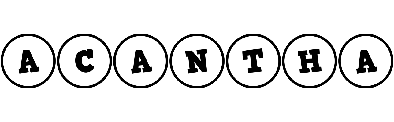Acantha handy logo