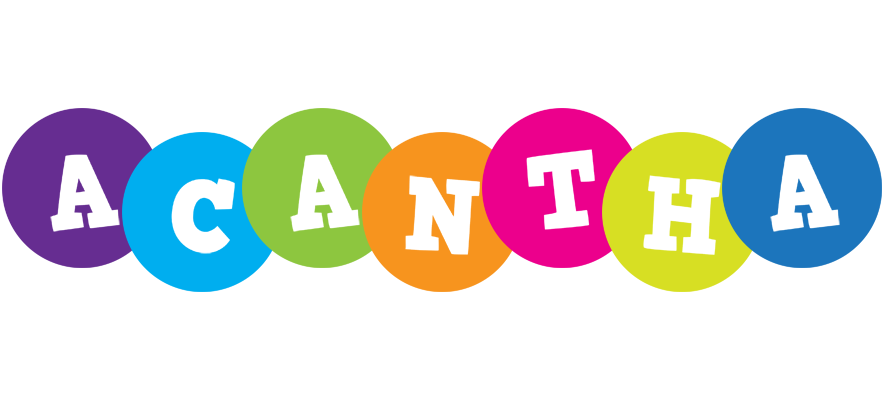 Acantha happy logo