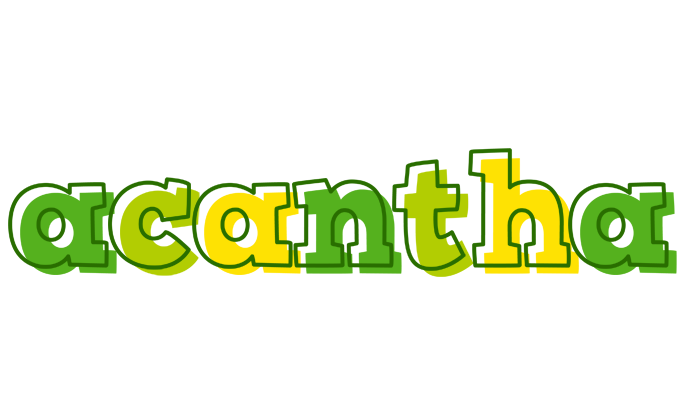 Acantha juice logo