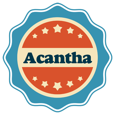 Acantha labels logo