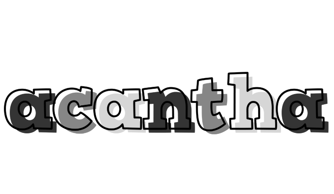 Acantha night logo
