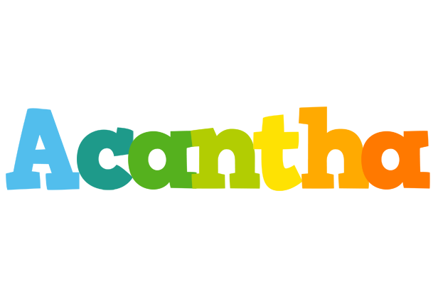 Acantha rainbows logo