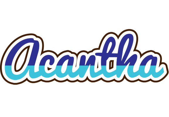 Acantha raining logo
