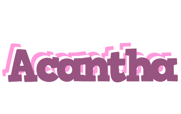 Acantha relaxing logo