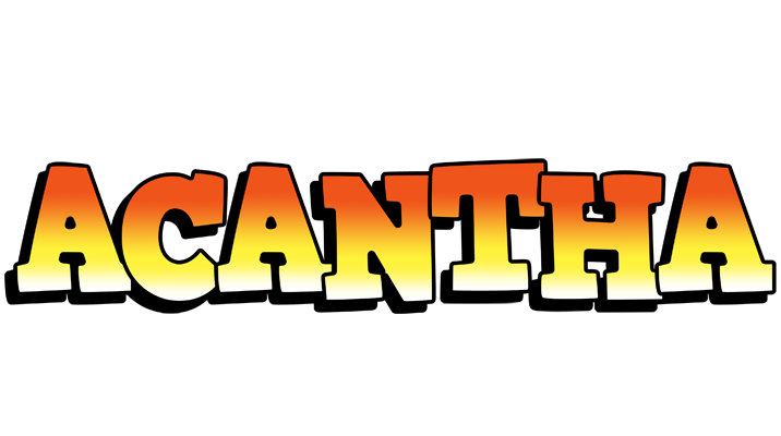 Acantha sunset logo