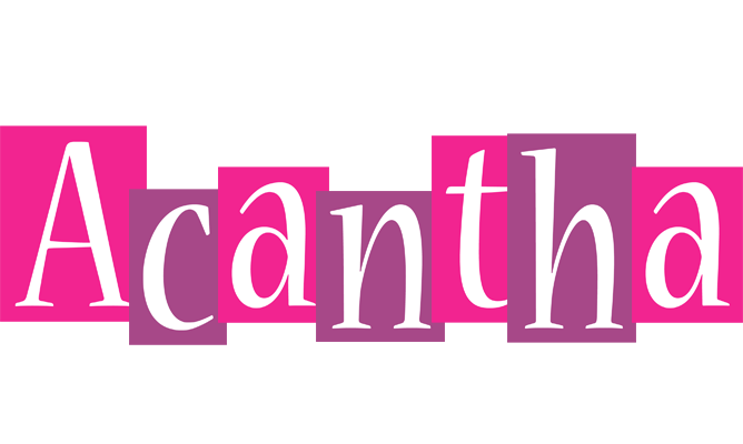 Acantha whine logo
