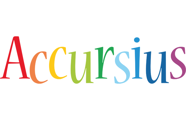 Accursius birthday logo