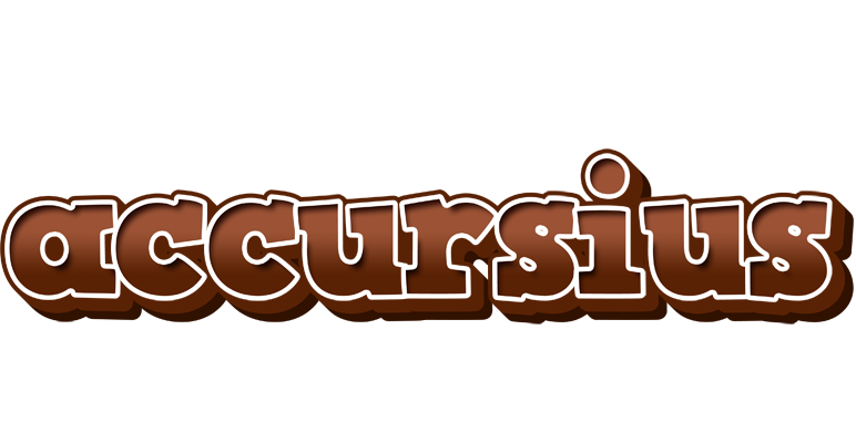 Accursius brownie logo