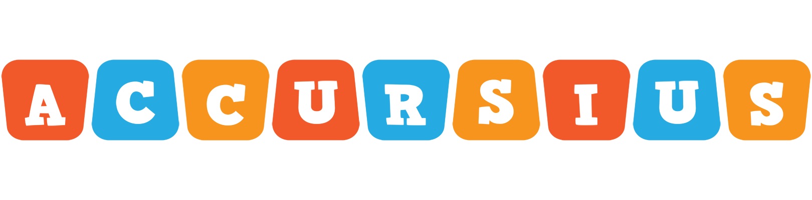 Accursius comics logo