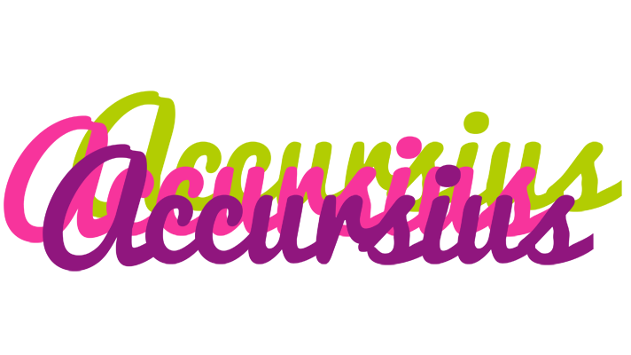Accursius flowers logo