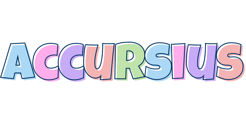 Accursius pastel logo