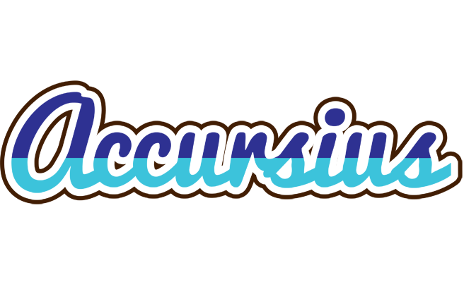 Accursius raining logo