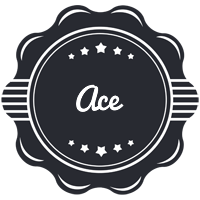 Ace badge logo