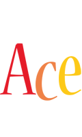 Ace birthday logo