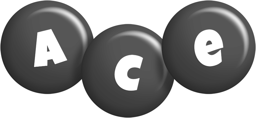 Ace candy-black logo