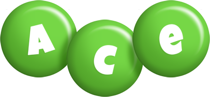 Ace candy-green logo