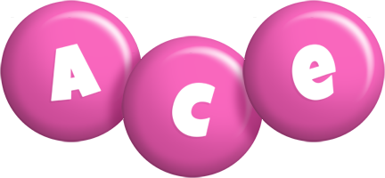 Ace candy-pink logo