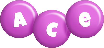 Ace candy-purple logo