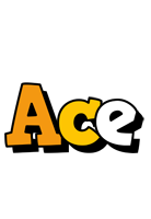 Ace cartoon logo