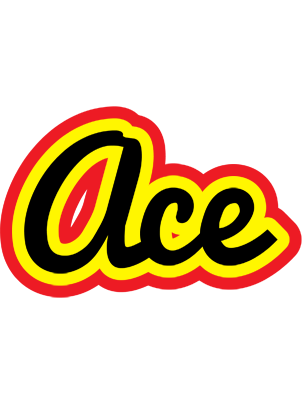 Ace flaming logo