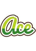 Ace golfing logo