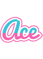 Ace woman logo