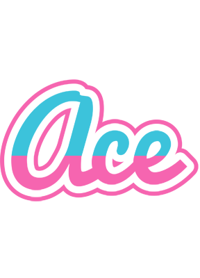 Ace woman logo