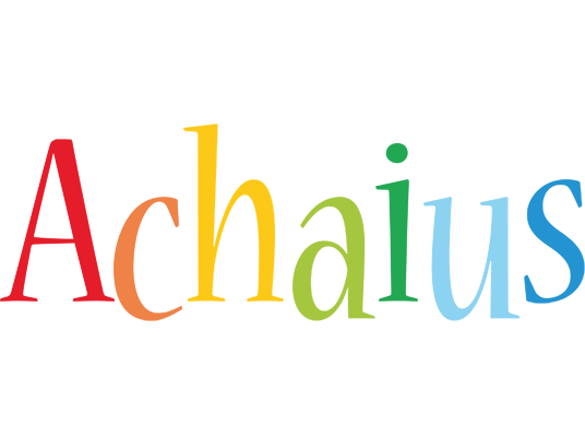 Achaius birthday logo