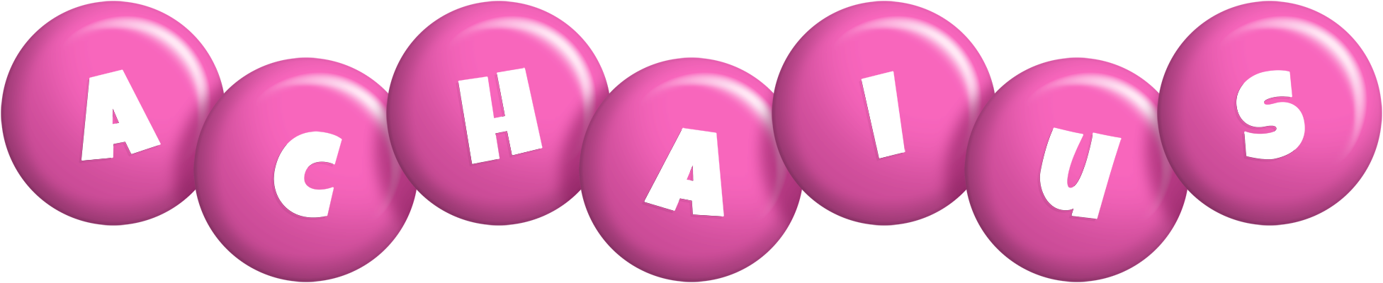 Achaius candy-pink logo
