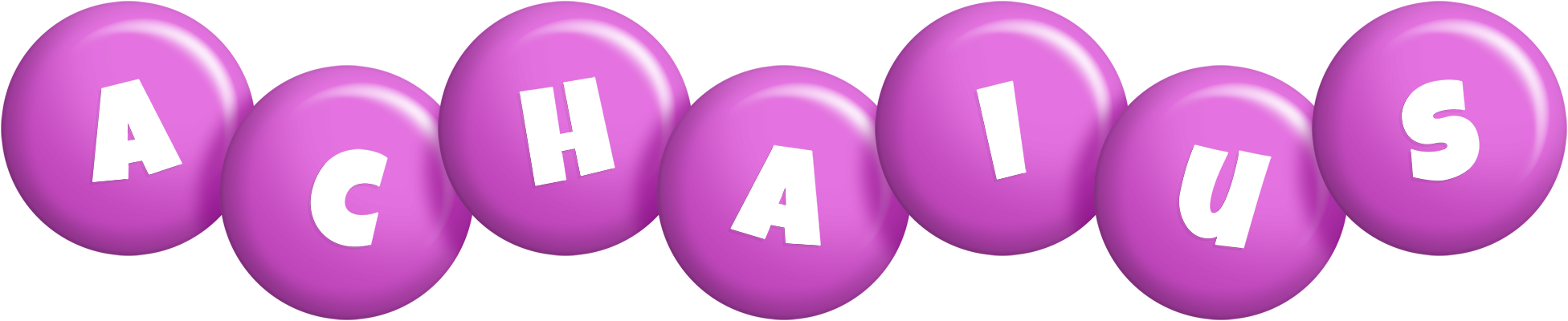 Achaius candy-purple logo