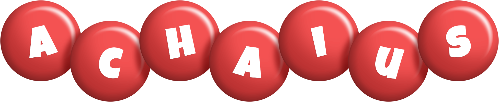 Achaius candy-red logo