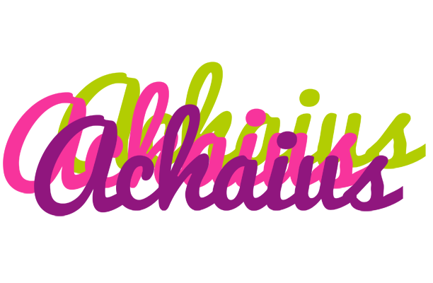 Achaius flowers logo