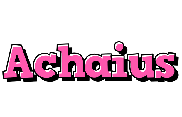 Achaius girlish logo