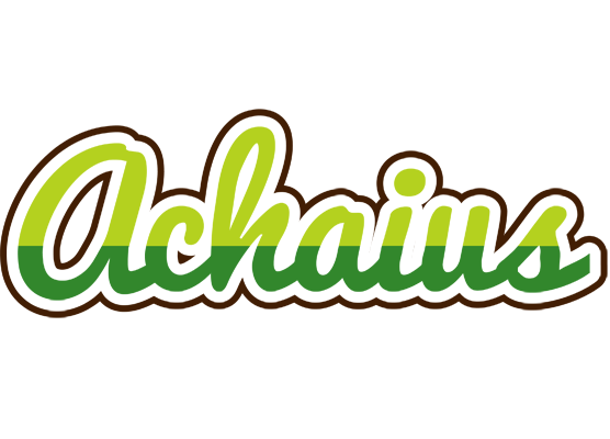 Achaius golfing logo