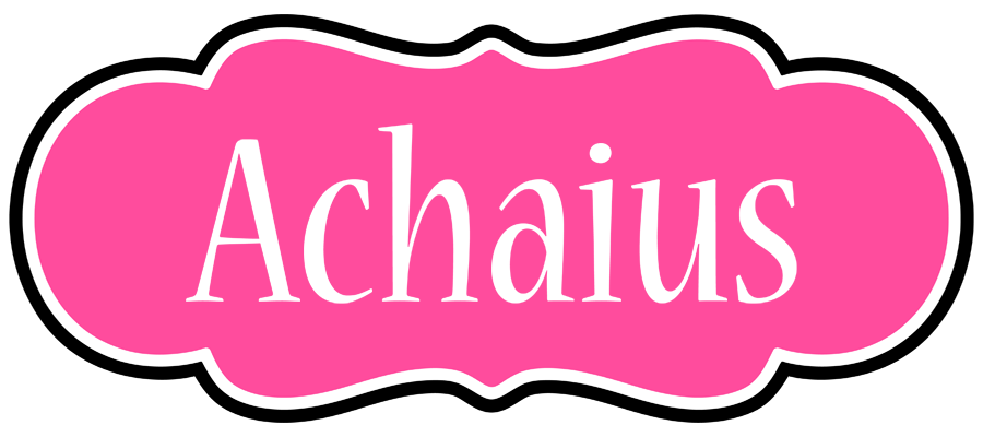 Achaius invitation logo
