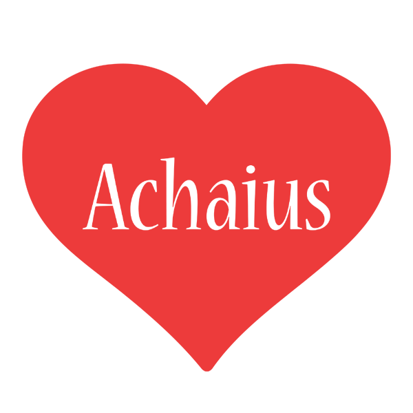 Achaius love logo